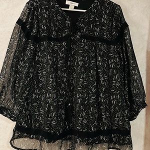 Lightweight black top